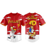 Philadelphia Phillies x The Simpsons 2026 Major Gameday Baseball Jersey