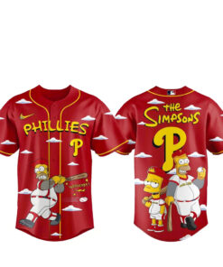 Philadelphia Phillies x The Simpsons Wonderbat 2026 Baseball Jersey