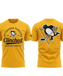 Pittsburgh Penguins Clinched Playoffs Flip And Script 2026 Night Shirt