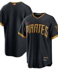 Pittsburgh Pirates Black 2026 City Connect Stadium Baseball Jersey
