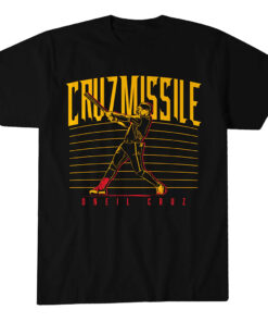 Pittsburgh Pirates Oneil Cruz Hitting Missile T-Shirt