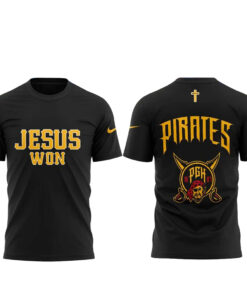 Pittsburgh Pirates x Jesus Won 2026 Shirt