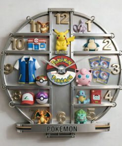 Pokemon Anniversary Home Decorative 3D Wall Clock