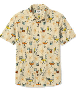 Retro 1950 Atomic Cocktail Hawaiian Shirt