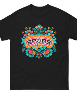 San Antonio Spurs Fiesta Basketball Floral Playoffs 2026 Shirt