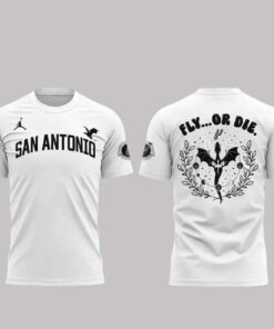San Antonio Spurs x Fourth Wing Night 2026 Fly Or Die Shirt
