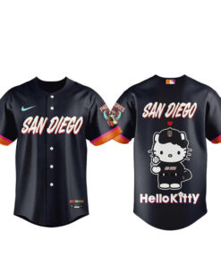 San Diego Padres City Connect 2026 x Hello Kitty Baseball Jersey