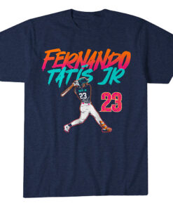 San Diego Padres Fernando Tatis Jr Slugger Swing City T-Shirt
