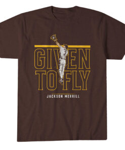 San Diego Padres Jackson Merrill Given to Fly T-Shirt