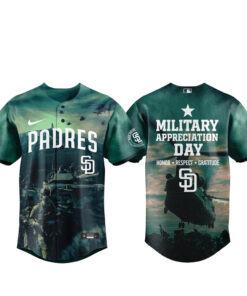 San Diego Padres Military Appreciation Day 2026 Baseball Jersey