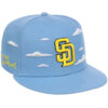 San Diego Padres The Simpsons Clouds 2026 Snapback Cap 3 San Diego Padres The Simpsons Clouds 2026 Snapback Cap