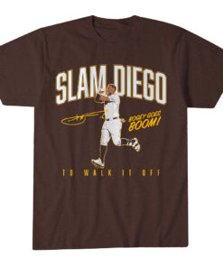 San Diego Padres Xander Bogaerts Slam Diego To Walk It Off T-Shirt
