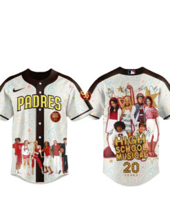 San Diego Padres x 20th Anniversary High School Musical Baseball Jersey
