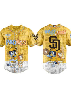 San Diego Padres x Bluey And Bingo 2026 Night Baseball Jersey