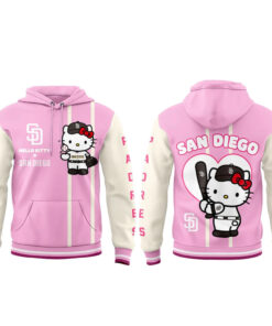 San Diego Padres x Hello Kitty 2026 Pink Hoodie