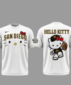 San Diego Padres x Hello Kitty Night 2026 White Shirt
