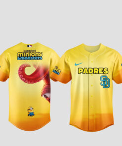San Diego Padres x Minions and Monsters 2026 Baseball Jersey