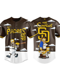 San Diego Padres x The Simpsons 2026 Major Gameday Baseball Jersey