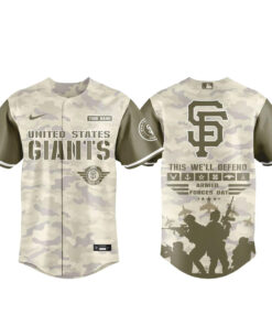 San Francisco Giants Armed Forces Day Appreciation Night 2026 Baseball Jersey