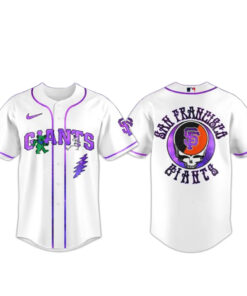 San Francisco Giants Grateful Dead Night 2026 Baseball Jersey