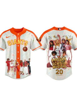 San Francisco Giants x 20th Anniversary High School Musical Baseball Jersey