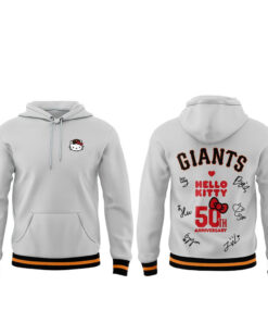 San Francisco Giants x NMIXX 2026 Anniversary 50th Hello Kitty Hoodie