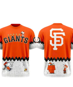 San Francisco Giants x Peanuts and Snoopy 2026 Shirt