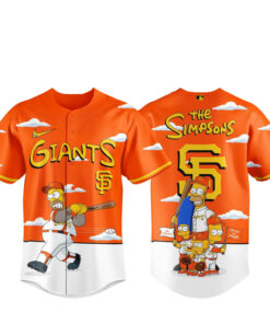 San Francisco Giants x The Simpsons 2026 Major Gameday Baseball Jersey