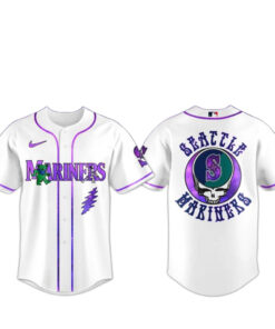 Seattle Mariners Grateful Dead Night 2026 Baseball Jersey