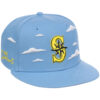Seattle Mariners The Simpsons Clouds 2026 Snapback Cap 3 Seattle Mariners The Simpsons Clouds 2026 Snapback Cap