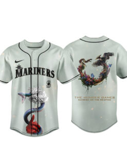 Seattle Mariners x The Hunger Games Sunrise on the Reaping 2026 Baseball Jersey