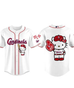 St. Louis Cardinals x Hello Kitty Night 2026 Baseball Jersey