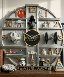 Star Wars Anniversary Home Decorative 3D Wall Clock