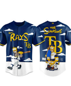 Tampa Bay Rays x The Simpsons Wonderbat 2026 Baseball Jersey