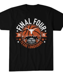 Texas Longhorns WBB 2026 Final Four T-Shirt