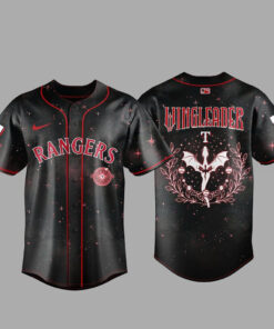 Texas Rangers Fourth Wing 2026 Major Game Night Baseball Jersey