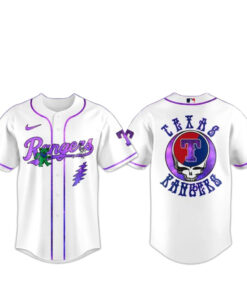 Texas Rangers Grateful Dead Night 2026 Baseball Jersey