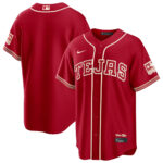 Texas Rangers Red 2026 City Connect Stadium Viva Tejas Baseball Jersey