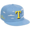 Texas Rangers The Simpsons Clouds 2026 Snapback Cap 2 Texas Rangers The Simpsons Clouds 2026 Snapback Cap