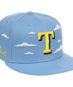 Texas Rangers The Simpsons Clouds 2026 Snapback Cap