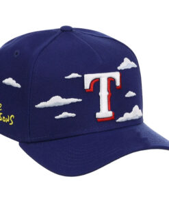 Texas Rangers The Simpsons Clouds Hat 2026