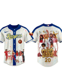 Texas Rangers x 20th Anniversary High School Musical Baseball Jersey