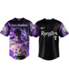 Texas Rangers x Jujutsu Kaisen Night 2026 Yuta Okkotsu Baseball Jersey Version 2