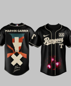 Texas Rangers x Martin Garrix Americas Tour 2026 Baseball Jersey