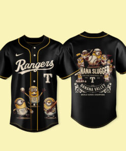 Texas Rangers x Minions and Monsters 2026 Vintage 1920s Baseball Jersey