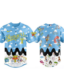 Texas Rangers x Toy Story 5 Baseball Jersey Version 1