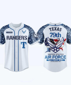 Texas Rangers x US Air Force 79th Anniversary 2026 Baseball Jersey
