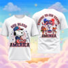 The 250th Liberty Celebration Snoopy Patriotic Heritage T-Shirt 2 The 250th Liberty Celebration Snoopy Patriotic Heritage T-Shirt