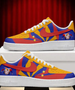 The Amazing Digital Circus Pomni Air Force 1 Shoes Sneakers