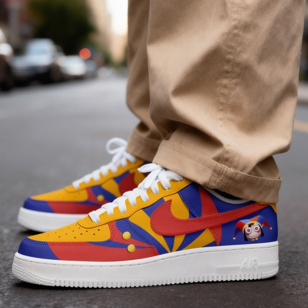 The-Amazing-Digital-Circus-Pomni-Air-Force-1-Shoes-Sneakers1.jpg The Amazing Digital Circus Pomni Air Force 1 Shoes Sneakers